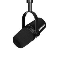 Microfon studio podcast Shure MV7-K , dinamic, cardioid, negru