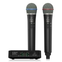 Sistem fara fir cu 2 microfoane de mana Behringer ULM302MIC , digital 2.4 GHz