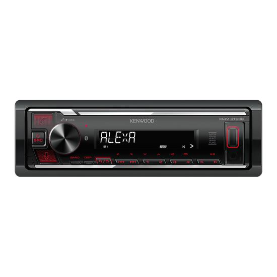 Player multimedia auto Kenwood KMM-BT206 , bluetooth, USB, rosu