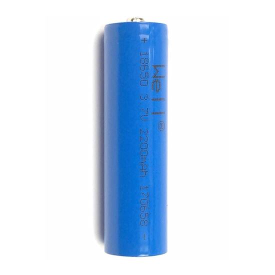 Produs: Acumulator Litiu-Ion 18650 Well , 3.7V, 2200mAH, terminal cu varf
