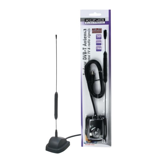 Antena activa receptie DVB-T Konig KN-DVBT-IN10 , de interior