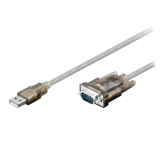Cablu convertor serial RS232 9P Sub-D tata - USB-A tata, 1.5m