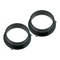 Rame adaptoare cadru difuzor 165 mm Audi A4 2009->, usi spate, negre