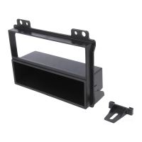 Rama adaptoare cadru radio 2ISO , Ford Fiesta, Fusion, 2002-2005, cu sertar, neagra
