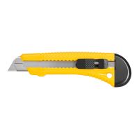 Cutter plastic Fixpoint TOOL-KNIFE-18PL, 155x30mm, lama 18mm, galben