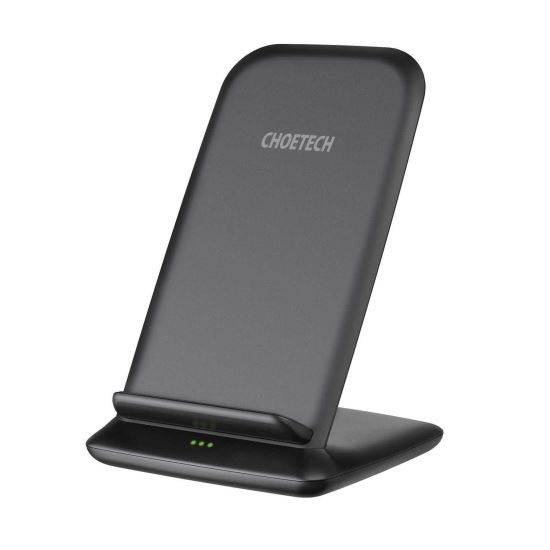 Incarcator auto DC/DC wireless Choetech T555-S, smartphone, 10W/7.5W/5W, negru