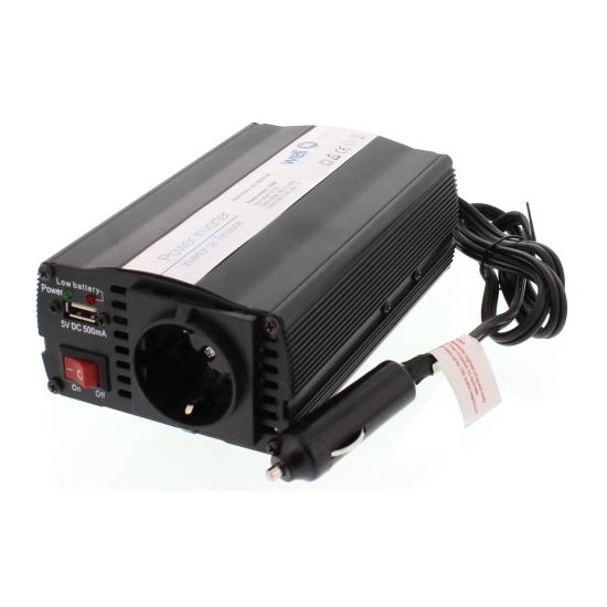Invertor de tensiune auto cu USB Well , 12>220V, 150W