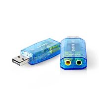 Placa de sunet 5.1 Nedis UCR10051BU , dongle USB 2.0
