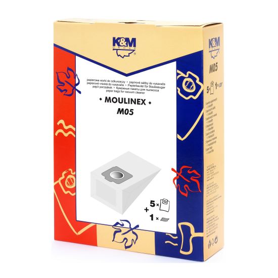 Sac aspirator compact Moulinex K&M , hartie