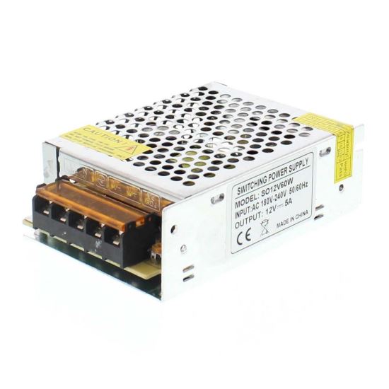 Sursa alimentare industriala AC/DC Well , comutatie, 12V, 5.0A, 60W
