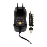 Alimentator AC/DC universal Well , comutatie, 1500mA, 6 mufe