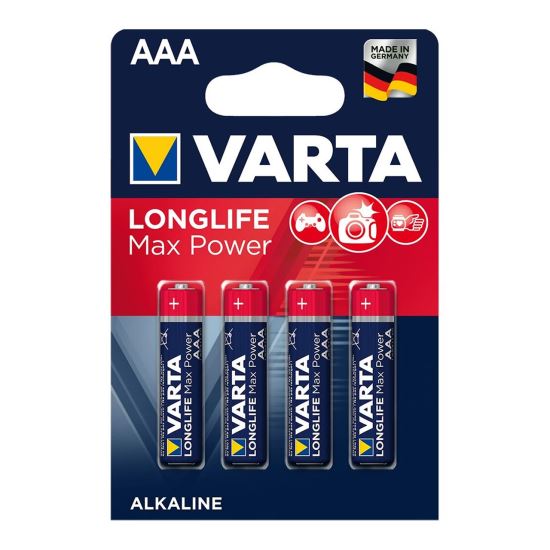 Baterie R3 AAA Varta Max Tech , 1.5V, alcalina