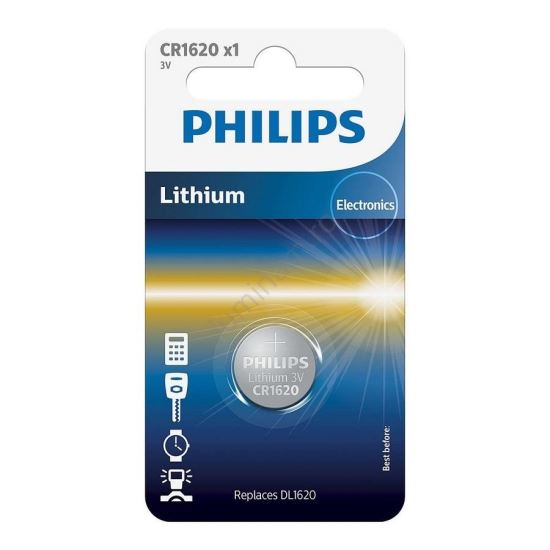 Baterie CR1620 Philips , 3V, litiu