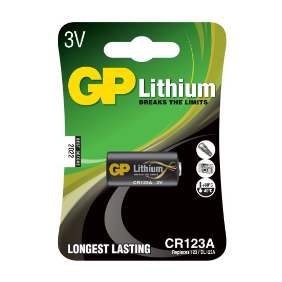 Baterie CR123A GP , 3V, litiu