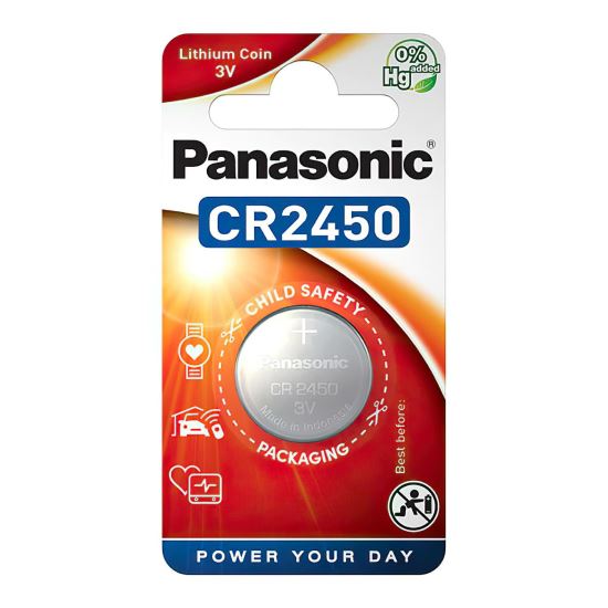 Baterie CR2450 Panasonic , 3V, litiu
