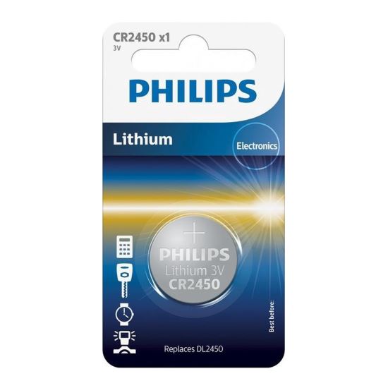 Baterie CR2450 Philips , 3V, litiu