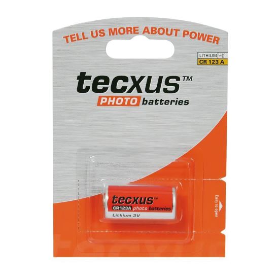 Baterie CR123A Tecxus , 3V, litiu