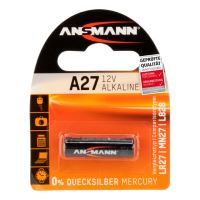 Baterie 27A Ansmann A27/LR27 , alcalina, 12V, MN27, V27A, L828, GP27, 8LR732
