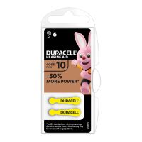Baterie auditiva 10 Duracell PR70 , zinc-air, 1.45V, ZA10