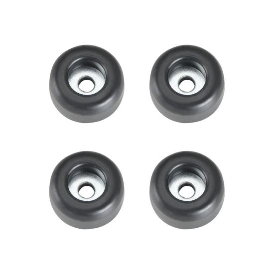 Set 4 picioare de cauciuc Adam Hall 4900 M4 AH , 25x11 mm, gaura 4.8 mm