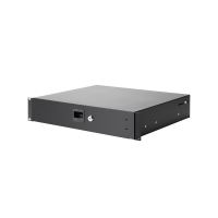 Sertar rack 2 U Adam Hall 87402 A , aluminiu, cu cheie