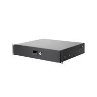 Sertar rack 2U Adam Hall 87402 , otel, cu cheie