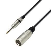 Cablu microfon 3M Adam Hall 3 Star MMP 0300 , jack mono tata, XLR tata 3P, 3 Star