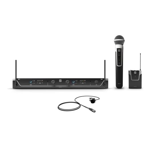 Sistem fara fir cu microfon de mana si lavaliera LD Systems U306 HBL 2