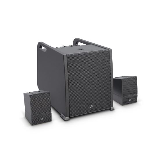 Sistem PA activ 2.1 LD Systems CURV 500 AVS W , portabil, negru
