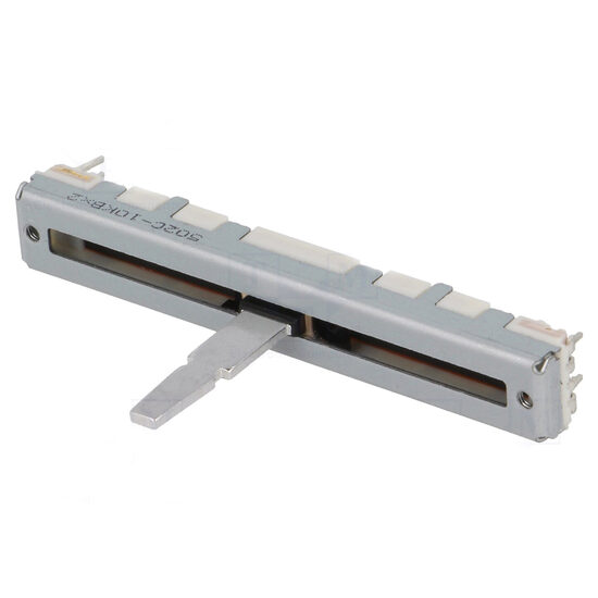 Potentiometru glisant 10K RS45112A400G, liniar, metal