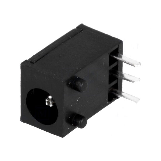 Soclu alimentare DC tata 3.5/1.3mm mini THT, 1A, 12Vdc