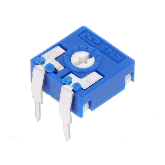 Potentiometru de montare, orizontal, singura tura, 250K 0.15W