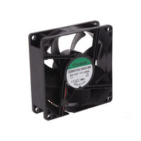 Ventilator DC axial, 12V, 80x80x25mm