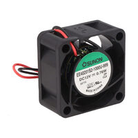 Ventilator axial EE40201S2-999-A, 12VDC, 40x40x20mm, 13.01 m3/h
