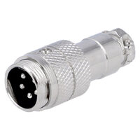 Mufa microfon 5P tata , alimentare CB, pe cablu