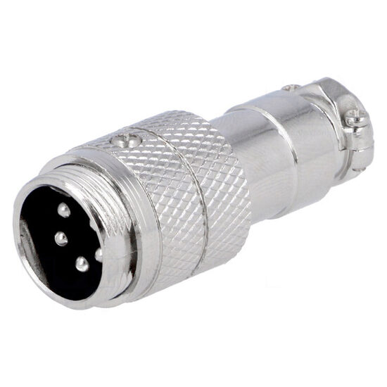 Mufa microfon 5P tata , alimentare CB, pe cablu
