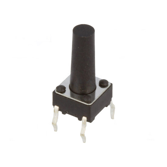 Push buton, 12VDC 0.05A, 6x6x13mm
