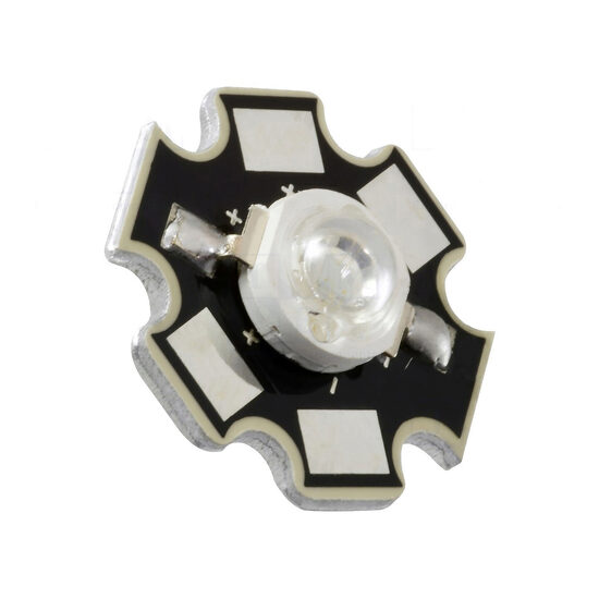 LED putere NTE30180-W, star, 3.4-4V 750mA 3W, 6500K, alb rece