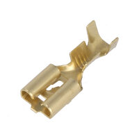 Terminal plat, 6.3x0.8mm, mama, 1-2.5mm2, crimpat, pe cablu, neizolat