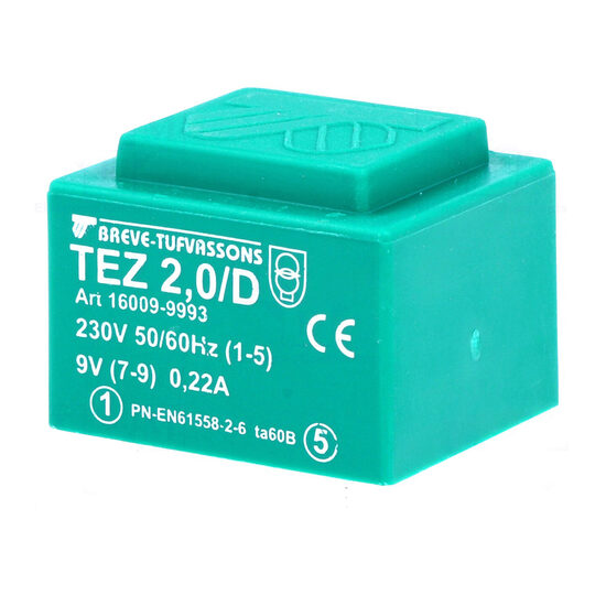 Transformator capsulat 9V/2VA