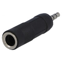 Adaptor Jack 3.5 stereo tata - Jack 6.3 stereo mama AC-005
