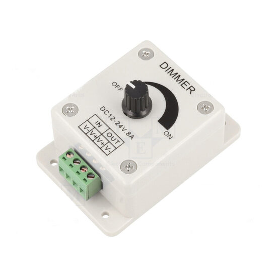 Variator lumina , 1 canal, 89x59x35 mm, 12/24V, 8A