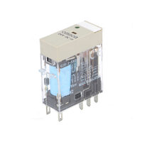 Releu electromagnetic, DPDT, 24VDC, 5A/250VAC, 5A/30VDC