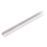 Profil pt module led TOP-SLIM8-2M, aluminiu, alb, de suprafata, 2m