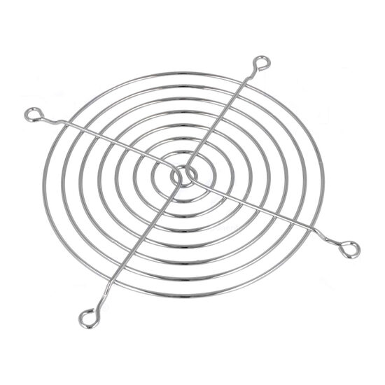 Grila protectie ventilator FG-12, 120X120mm, crom