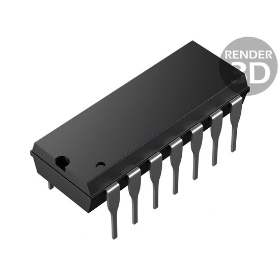 Circuit integrat LM324AN , amplificator operational, 1.2MHz, DIP14