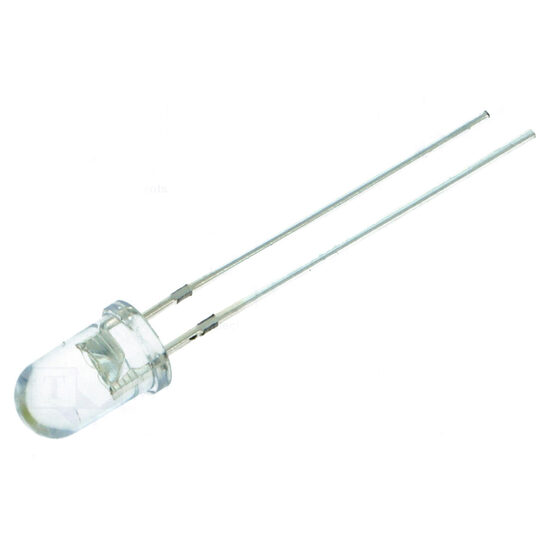 Led alb, 5mm, 2.9-3.6V 50mA