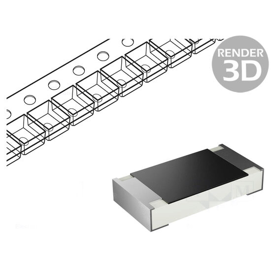 Rezistenta SMD 1206, 47R/0.5W