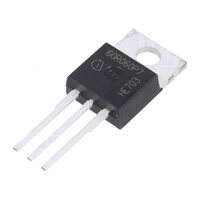 Tranzistor N-Mosfet IPP60R060P7: unipolar, 600V 30A 164W, TO220-3