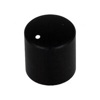 Buton rotativ cu indicator, 6mm, aluminiu